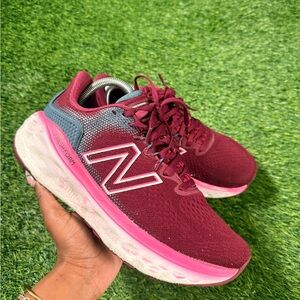 New Balance Women’s Fresh Foam More V3 ‘Garnet Pink Glow’ sneakers size 8.5